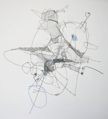 Abstract Drawings Cristian Valenzuela Montiglio #014