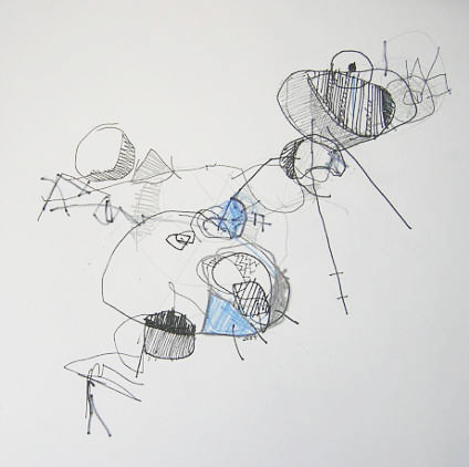 Abstract Drawings Cristian Valenzuela Montiglio #016