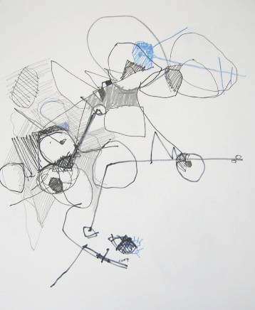 Abstract Drawings Cristian Valenzuela Montiglio #020